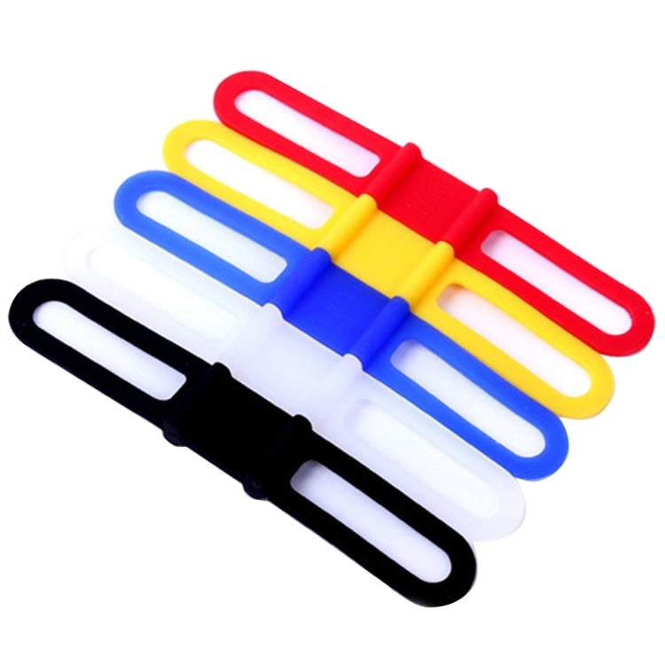 5 PCS Bike Bicycle High Strength Straps Holder For Cellphone Lights Computer, Random Color Delivery by bashfashion