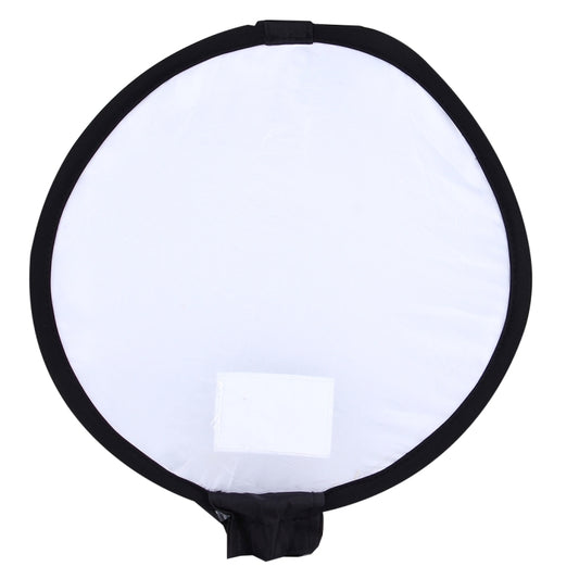 30cm Universal Round Style Flash Folding Soft Box, Without Flash Light Holder(Black + White) by bashfashion