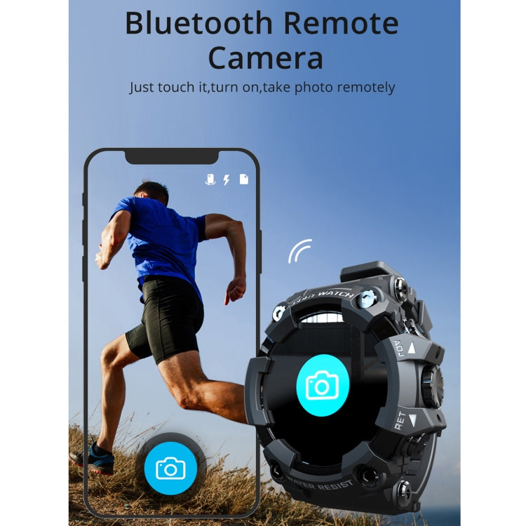 Lokmat ATTACK 1.28 inch TFT LCD Screen Smart Watch, Support Sleep Monitor / Heart Rate Monitor / Blood Pressure Monitor(Black) by Lokmat