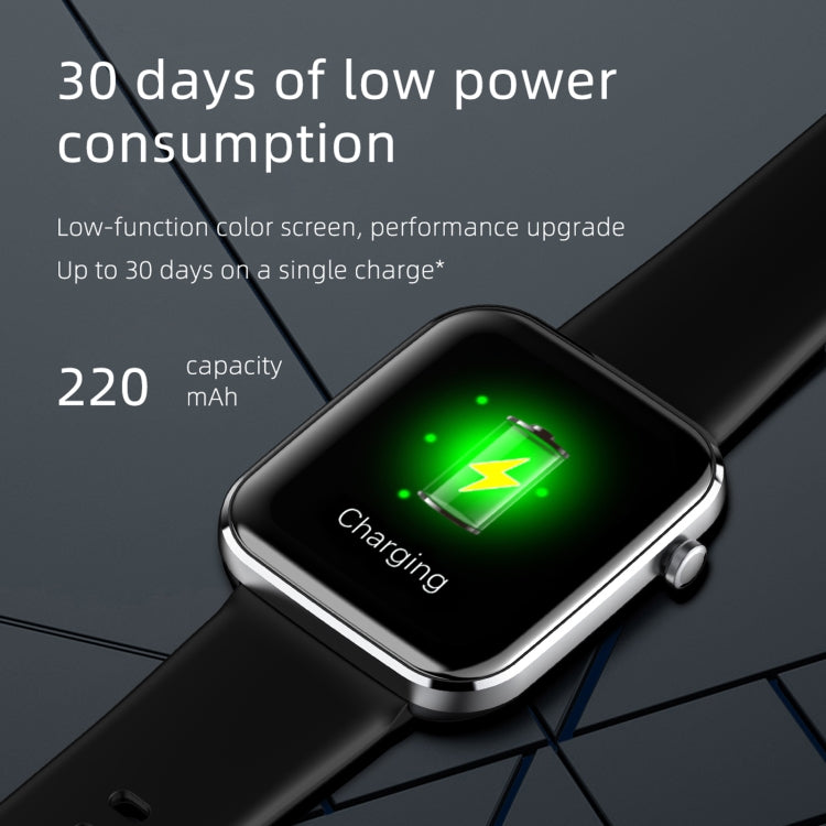 Z15 1.69 inch Touch Screen IP67 Waterproof Smart Watch, Support Blood Pressure Monitoring / Sleep Monitoring / Heart Rate Monitoring(Blue) by bashfashion