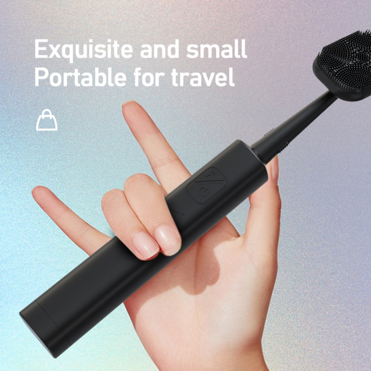 LSHOW YJK108 Multi-function Facial Cleansingand Teeth Cleaning Instrument with LED Auxiliary Light(White) by LSHOW