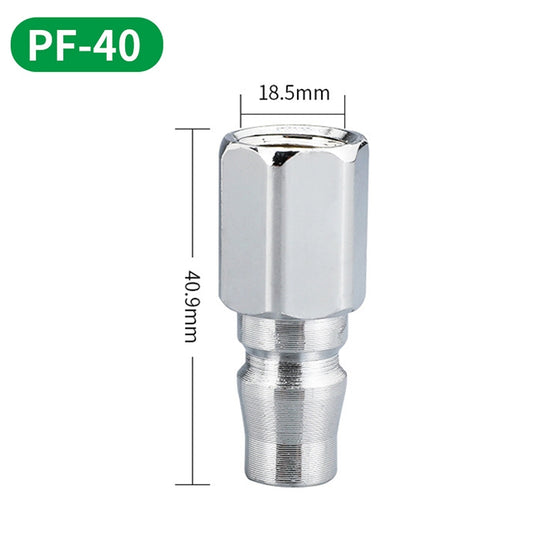 LAIZE PF-40 10pcs C-type Self-lock Air Tube Pneumatic Quick Fitting Connector by LAIZE