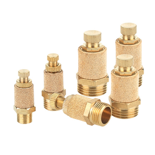 LAIZE Throttling Pneumatic Muffler, Caliber:4 Point by LAIZE