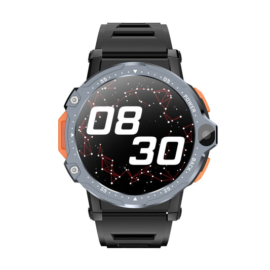 ZGP PG999 1.54 inch HD Round Screen 4G Smart Watch Android 8.1, Specification:4GB+64GB(Black) by bashfashion