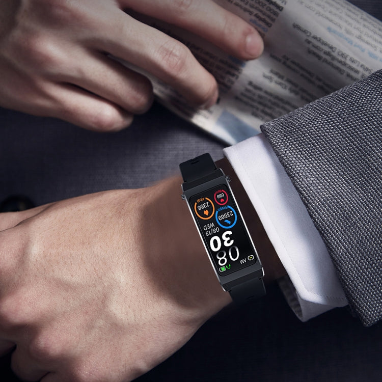 K13S 1.14 inch TFT Screen Silicone Strap Smart Calling Bracelet Supports Sleep Management/Blood Oxygen Monitoring(Tarnish) by bashfashion