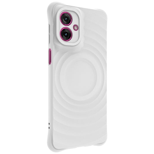 For Motorola Moto G55 5G IMAK UC-6 Series Manbo Frosting Soft Phone Case(White) by imak