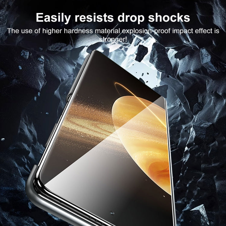 For Honor Magic Vs3 SULADA Frameless Top Layer Cowhide Leather + PC Phone Case(Black) by SULADA