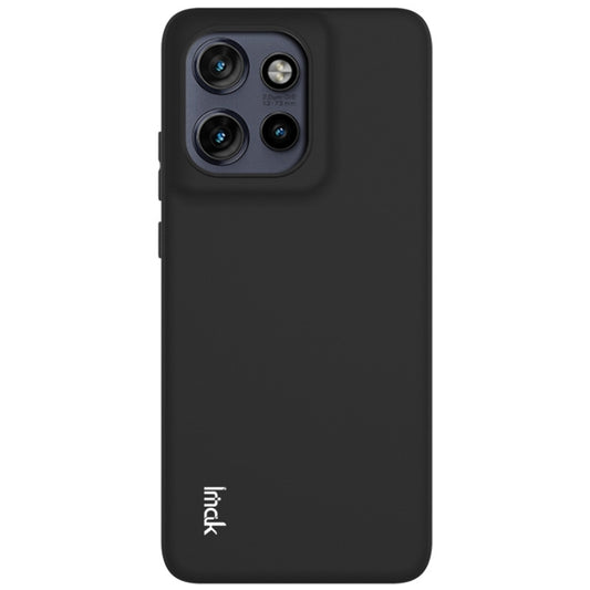 For Motorola Moto S50 5G IMAK UC-3 Series Shockproof Frosted TPU Phone Case(Black) by imak