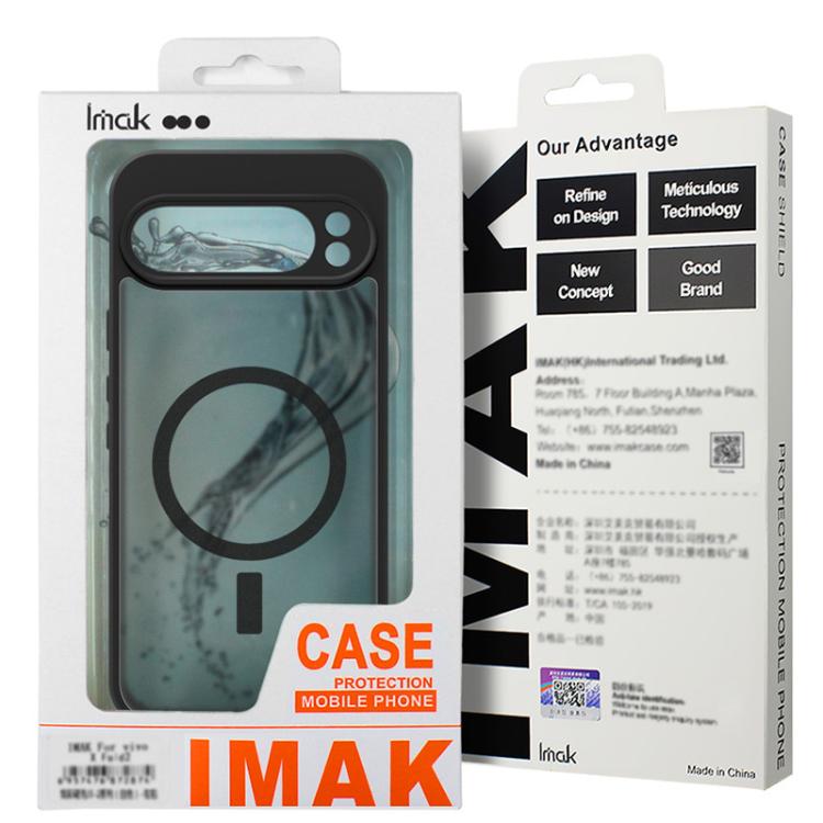 For Honor Magic7 Pro imak UX-9B Series MagSafe Four Corners Tiny Airbag Shockproof Phone Case by imak