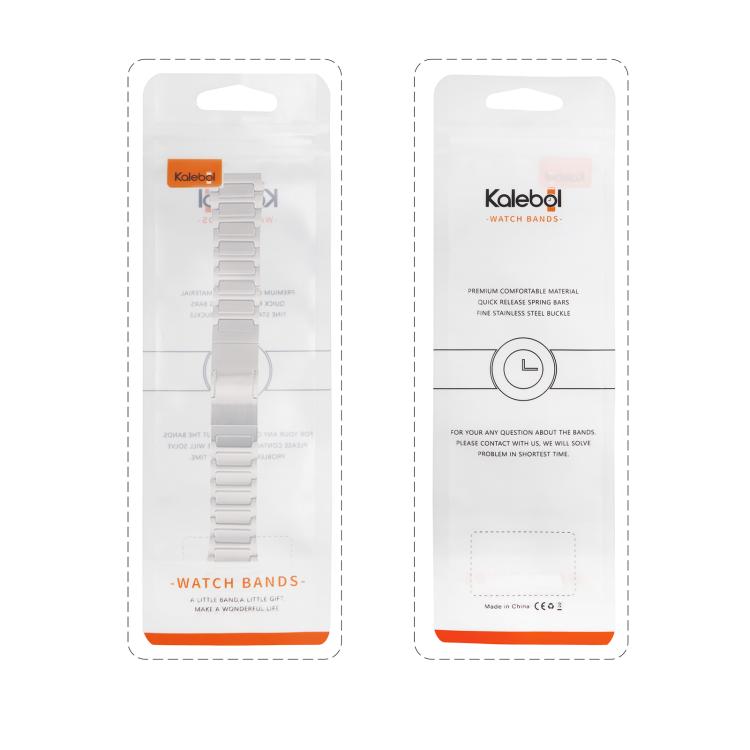 Kalebol 22mm Universal Titanium Scratch Resistant Strap(Titanium Silver) by Kalebol