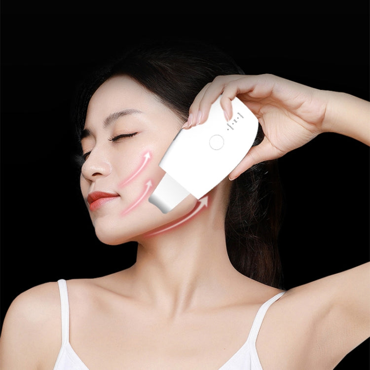 YJK028 3.7V 250mAh Second Generation Ultrasonic Ion Cleansing Instrument(White) by bashfashion