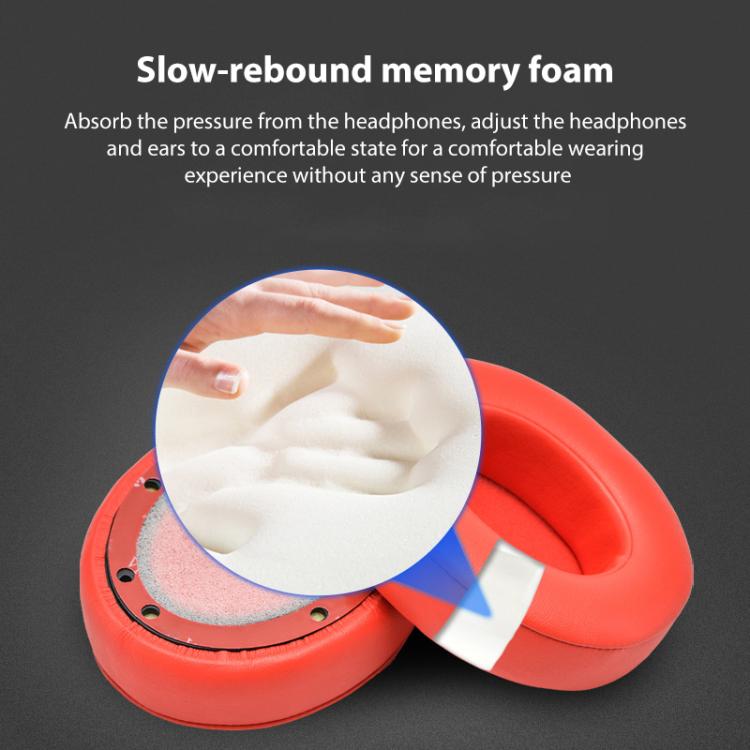 1 Pair Ice Feeling Gel Replacement Earpads For Beats Studio3 / 2(White) by bashfashion