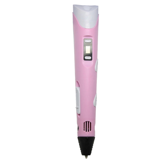 Hand-held 3D Printing Pen, UK Plug (Pink) by bashfashion