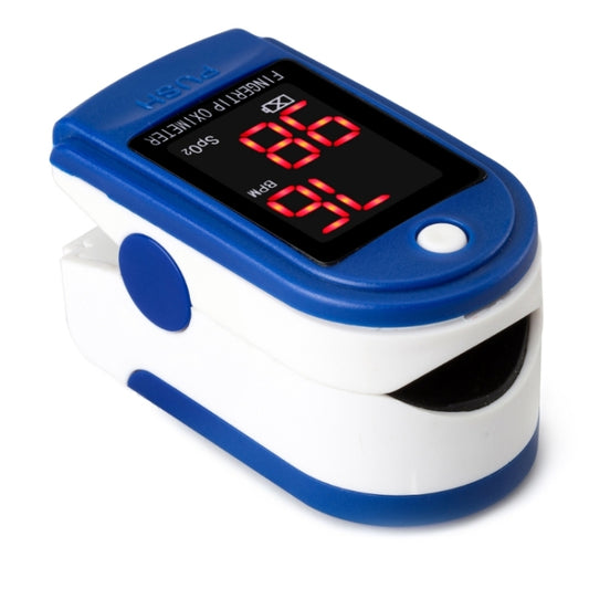 Precision Finger Pulse Oximeter Blood Oxygen Monitor(Blue) by bashfashion