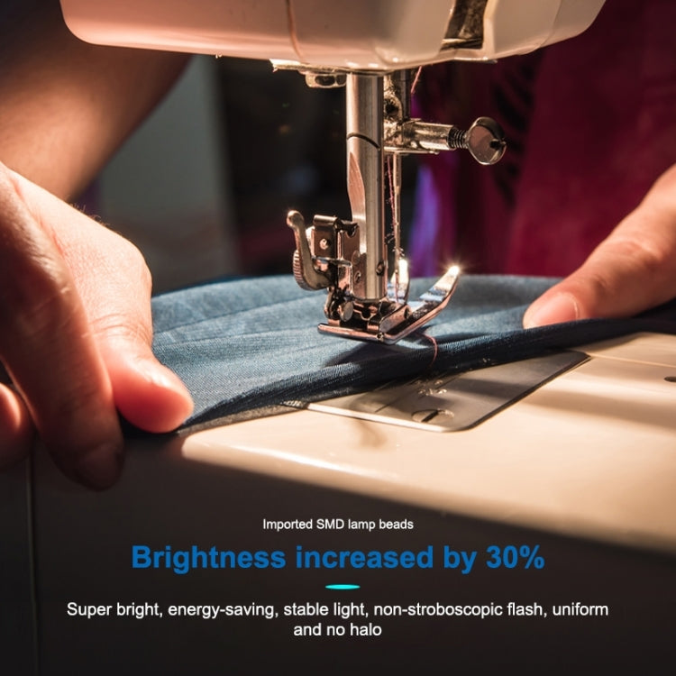 LED Sewing Machine Lamp Dimmable Magnet Working Energy-saving Lamp, 30 Lamp Beads by bashfashion
