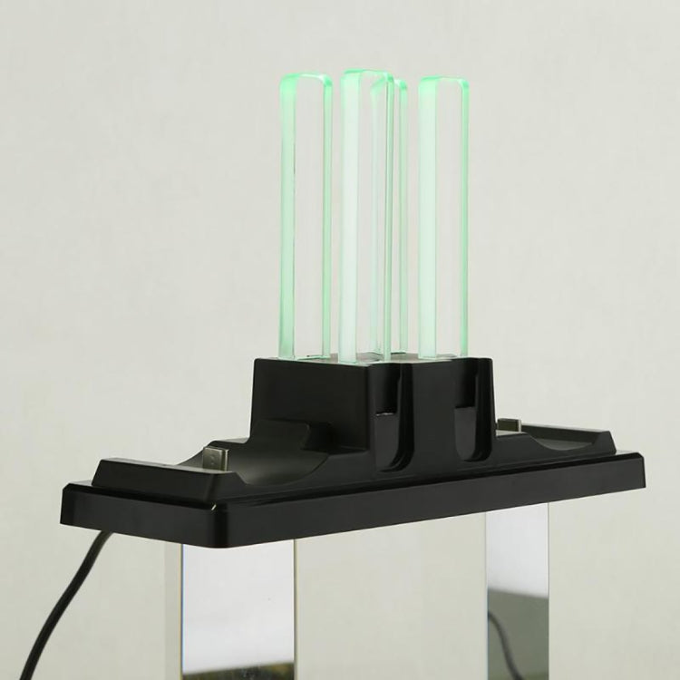 6 in 1 USB Charging Dock Station Stand / Controller Support Charger with LED Indication for Nintend Switch & Joy-Con & Pro Controller(Black) by bashfashion