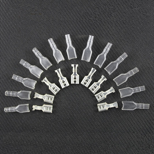 480 x 6.3mm Crimp Terminal Female Spade Connector + Case (480 pcs in one packaging, the price is for 480 pcs) by bashfashion