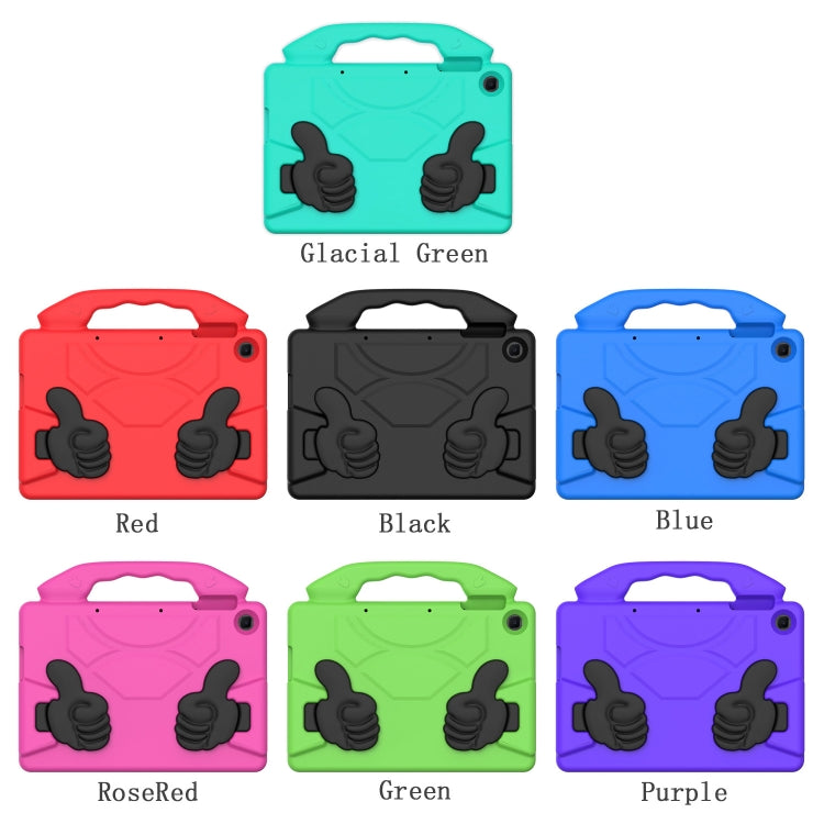 For Huawei MediaPad T10S 10.1/T10 9.7 Thumb Bracket EVA Shockproof Tablet Case(Black) by bashfashion