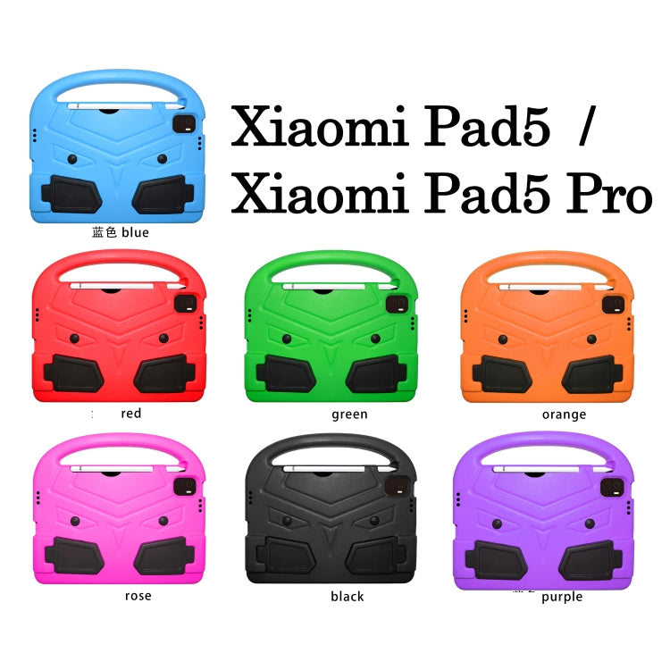 For Xiaomi Pad 5 / Pad 5 Pro Sparrow Style Shockproof Kickstand EVA Tablet Case(Blue) by bashfashion