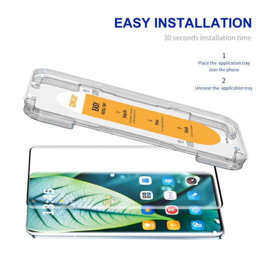 For OnePlus 12 ENKAY Easy Install Hot Bending Side Glue Tempered Glass Film by ENKAY