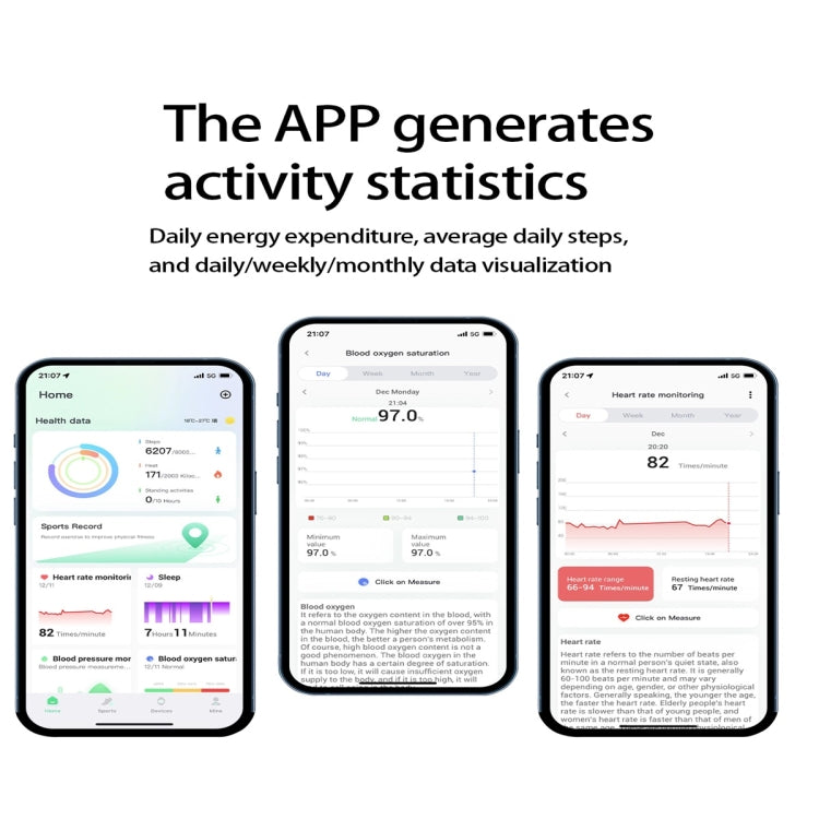 R5 SIZE 8 Smart Ring, Support Health Monitoring / Multiple Sports Modes(Silver) by bashfashion