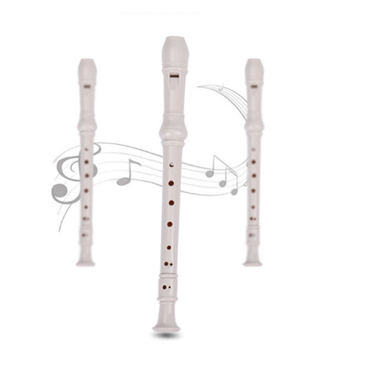 5 PCS SW8 Swan 8-hole Student Children Plastic Clarinet German Treble Flute(Black) by bashfashion