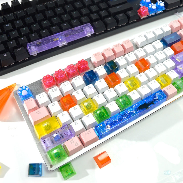 2 PCS DIY Keycap Silicone Mold OEM Mechanical Keyboard Silicone Mold, Style: MD3524 by bashfashion
