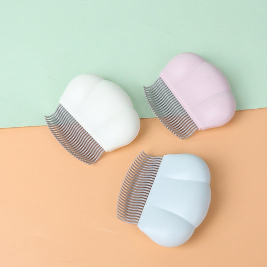 Pet Hair Removal Shell Comb Cat Tickling Massage Comb(Pink) by bashfashion