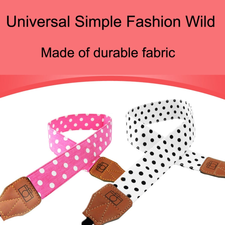 Multi-color Shoulder Neck Strap SLR Retro Camera Shoulder Strap(Black) by bashfashion