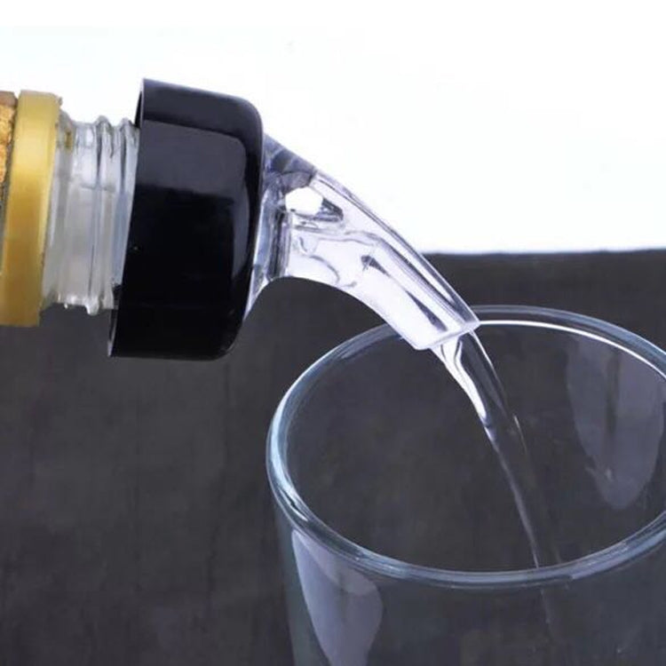 Quantitative Wine Pourer Red Wine Cork Wine Stopper 15ml Transparent by bashfashion