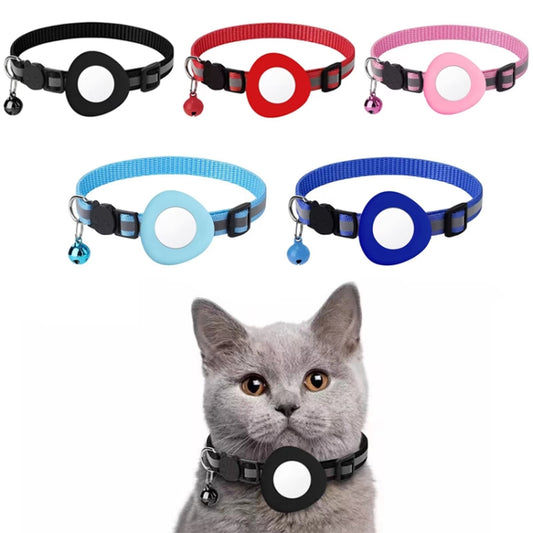 For Huawei Tag Location Tracker Anti-lost Protective Case Pet Collar(Black) by bashfashion