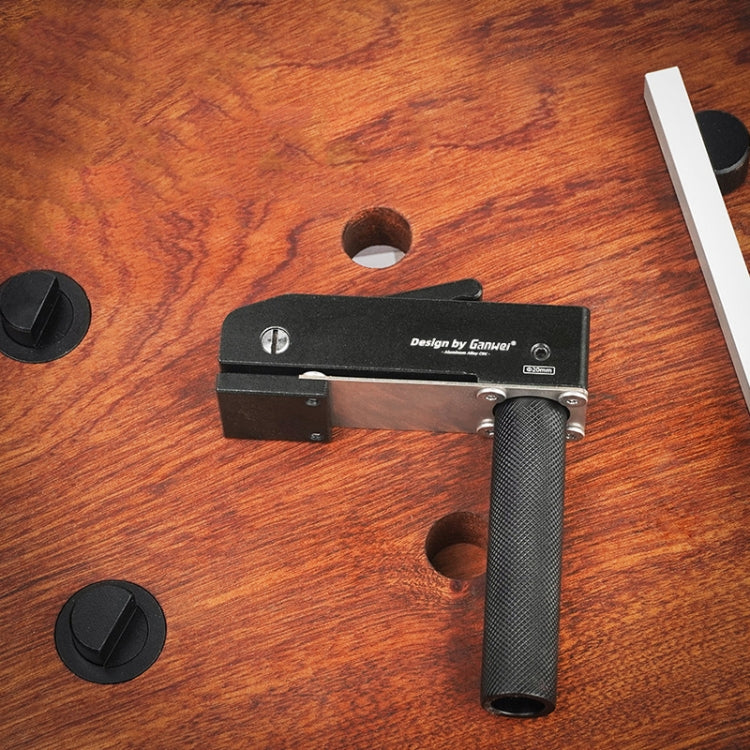 For 19mm Hole Ganwei Woodworking Desktop Quick Acting Hold Down Clamp Desktop Fast Fixed Clip(175mm Handle) by Ganwei