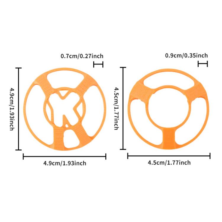 For DJI Neo CQT Drone Landing Scratch Protective Cover Prevent Finger Scratch Protective Cover Accessories, Color: Upper Gray by CQT