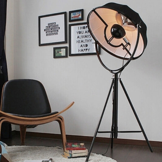 Satellite Studio Tripod Floor Lamp Living Room Bedroom , CN Plug, Size:S(Black) by bashfashion