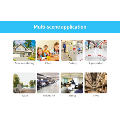 Sricam SP028 1080P HD Outdoor PTZ Camera, Support Two Way Audio / Motion Detection / Humanoid Detection / Color Night Vision / TF Card, EU Plug by Sricam