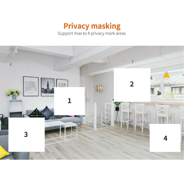 SriHome SH025 2.0 Million Pixels 1080P HD AI Auto-tracking IP Camera, Support Two Way Audio / Motion Tracking / Humanoid Detection / Night Vision / TF Card, US Plug by SriHome