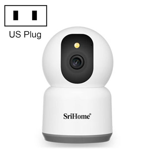 SirHome SH038 5MP QHD 5G WiFi IP Camera, Support Night Color & Motion Detection & Two Way Talk & Human Detection & TF Card, US Plug by SriHome