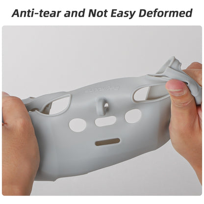 For DJI Neo / Mini 4 Pro / RC-N3 / RC-N2 / RC-N1 Sunnylife Controller Protective Cover Silicone Case with Neck Strap (Orange) by Sunnylife