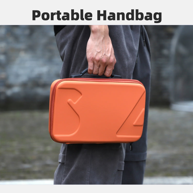 For DJI Osmo Action 5 Pro / 4 / 3 Sunnylife Portable Carrying Case Adventure Combo Bag (Black) by Sunnylife