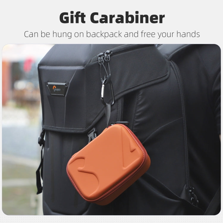 For DJI Osmo Action 5 Pro / 4 / 3 Sunnylife Portable Carrying Case Mini Standard Combo Bag (Orange) by Sunnylife