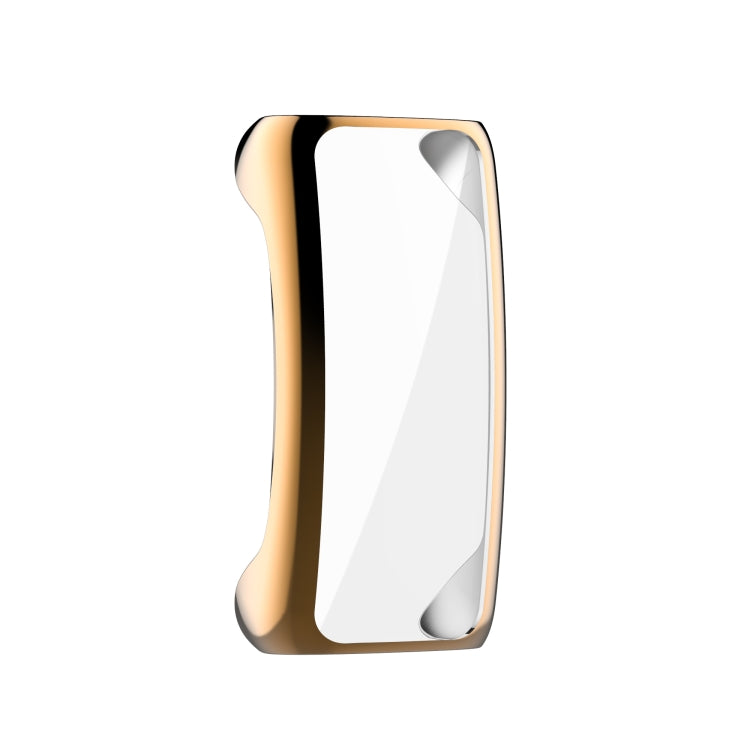 For Fitbit Inspire 2 Full Coverage PC Protective Case Cover(Rose Gold) by bashfashion