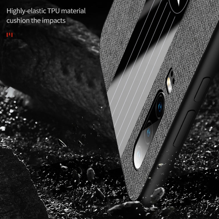 For Huawei P30 Pro XINLI Stitching Cloth Textue Shockproof TPU Protective Case(Grey) by XINLI