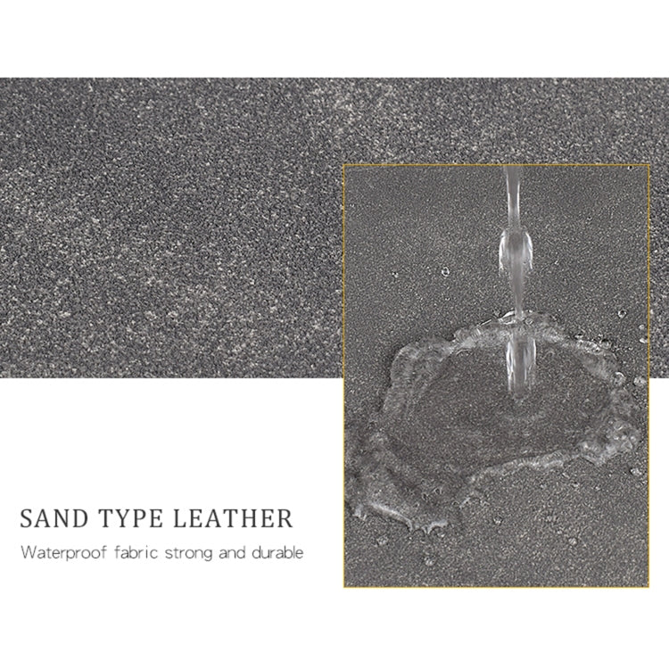 ST06SDJ Frosted PU Business Laptop Bag with Detachable Shoulder Strap, Size:14.1-15.4 inch(Dark Gray) by bashfashion