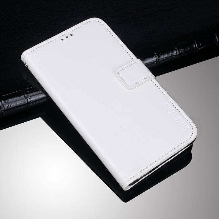 For Ulefone Armor 11 5G idewei Crazy Horse Texture Horizontal Flip Leather Case with Holder & Card Slots & Wallet(White) by idewei
