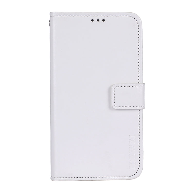 For Ulefone Armor 11 5G idewei Crazy Horse Texture Horizontal Flip Leather Case with Holder & Card Slots & Wallet(White) by idewei