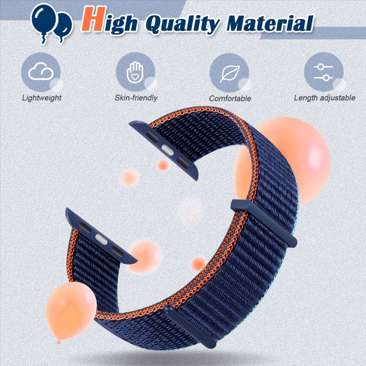 Hook and Loop Fastener Dual Section Watch Band For Apple Watch Ultra 49mm&Watch Ultra 2 49mm / Series 9&8&7 45mm / SE 3&SE 2&6&SE&5&4 44mm / 3&2&1 42mm(Black) by bashfashion