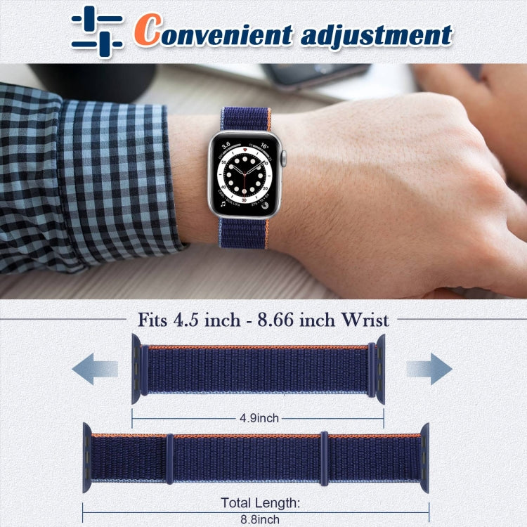 Hook and Loop Fastener Dual Section Watch Band For Apple Watch Ultra 49mm&Watch Ultra 2 49mm / Series 9&8&7 45mm / SE 3&SE 2&6&SE&5&4 44mm / 3&2&1 42mm(Storm Grey) by bashfashion