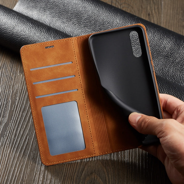 For Huawei P20 Pro Forwenw Dream Series Oil Edge Strong Magnetism Horizontal Flip Leather Case with Holder & Card Slots & Wallet & Photo Frame(Black) by Forwenw