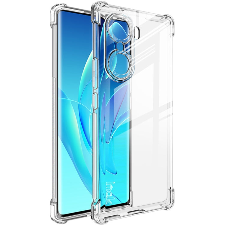 For Honor 60 5G imak All-inclusive Shockproof Airbag TPU Case with Screen Protector(Transparent) by imak
