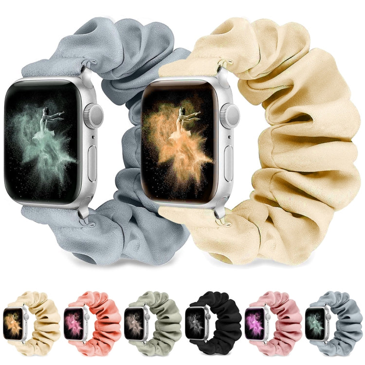 Single Loop Elasticity Watch Band For Apple Watch Ultra 49mm&Watch Ultra 2 49mm / Series 9&8&7 45mm / SE 3&SE 2&6&SE&5&4 44mm / 3&2&1 42mm(Yellow) by bashfashion